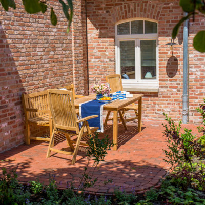 Schipperhus Langeoog - Lütje Achterstuuv - Terrasse